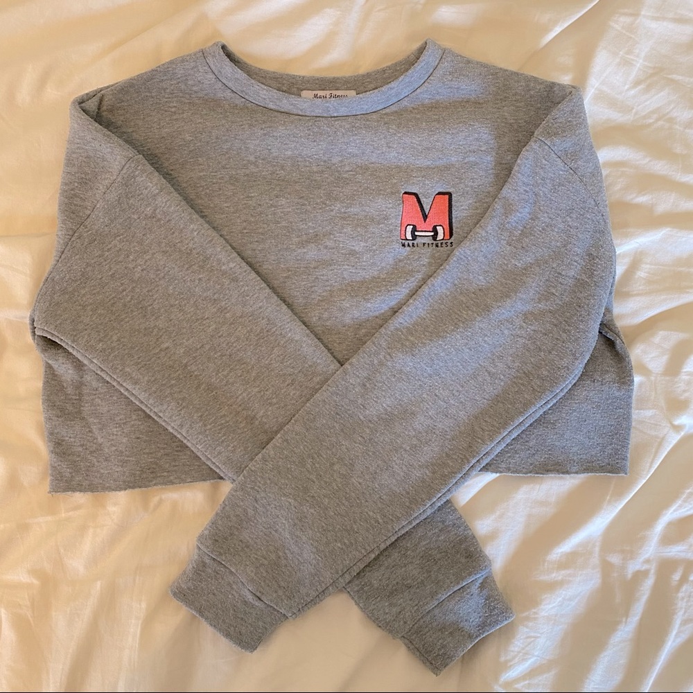 ORIGINAL Mari Fitness Crop Sweatshirt
